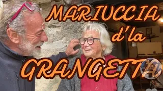 “Mariuccia d’la Grangetta” 92anni e non sentirli,mi ha offerto il caffè e va a raccogliere castagne