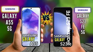 Samsung galaxy a55 vs Samsung galaxy s23fe full comparison 🔥⚡/which one is best??🤔🤔