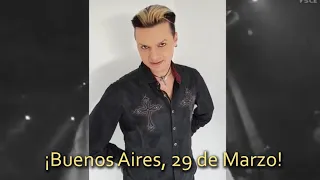 Lacrimosa - Saludo Tilo Wolff - 29/03/19 en El Teatrito!