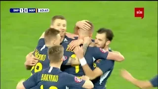 Днепр-1 - Мариуполь - 1:0. Видео гола Хобленко с пенальти