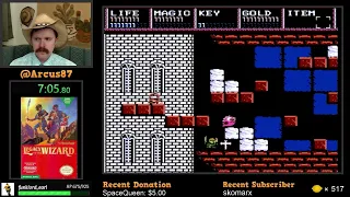 Legacy of the Wizard (NES) full playthrough by Arcus