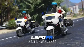 GTA V - LSPDFR - Дорожный патруль