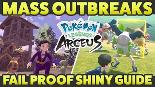 BEST Shiny Mass Outbreak Guide for Pokemon Legends Arceus (How To)