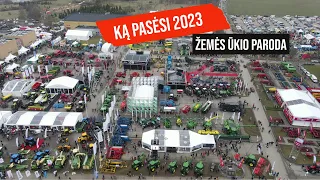 Ką pasėsi 2023. Mini traktoriukai, didžioji technika, paviljonai