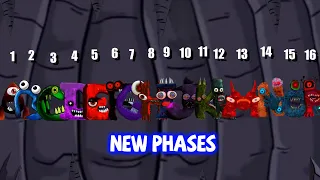 New Alphabet Lore Nightmare ALL PHASES 🎶 Friday Night Funkin' (Roblox Alphabet Lore Chapter 3)