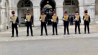 The Punishment Parade. The 4’ O clock Parade. The Queen's Life Guard Dismount Parade.