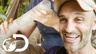 How To Turn Sea Water Into Drinking Water | Ed Stafford: First Man Out