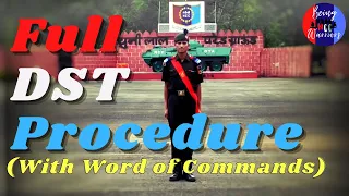 Full DST Procedure II All Word Of Commands II Officer's Training Academy II  Kamptee II Nagpur II