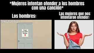 Mujeres intentan ofender con una canción a los hombres, ClipsMemes