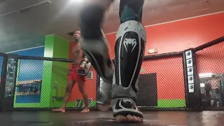 Dominick Cruz style padwork and drilling