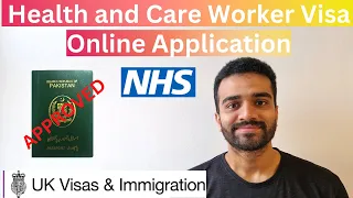 Health and Care Worker Visa Online Application