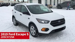 2019 Ford Escape S | General Features Quick Tour | Edmonton