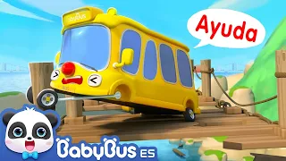 Salvemos al Pequeño Autobús | Camiones de Monstruo | Canciones Infantiles | BabyBus Español