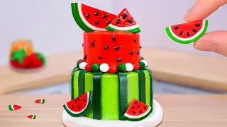 Beautyfull Watermelon Chocolate Cake  🎂 1000+ Ideas So Easy Chocolate Miniature Cake Decorating 🌞