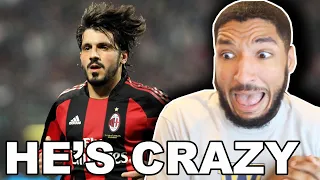 FIRST REACTION TO GENNARO GATTUSO ● AN ITALIAN MENACE (Gattuso Best Moments)