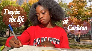 Day in the life at Carleton University! | Classes, Studying (quad, library, nicol) + views