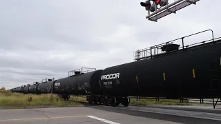 Train Coupler Slack Compilation : Booms, Bangs, Thuds, and Earthquakes! [OC]