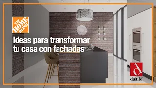 Ideas para transformar tu casa con fachadas | Pisos | The Home Depot Mx