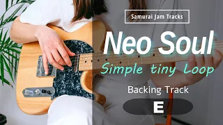 Smooth NeoSoul Guitar Backing Track Jam in E