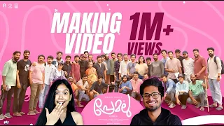 Premalu Full Movie Making Video Reaction 😂 Behind the Scenes Naslen Mamitha Fahadh Faasil Girish AD