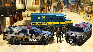 CARRO FORTE ROUBADO! COE - PMESP | COMANDOS E OPERAÇÕES ESPECIAIS | GTA 5 VIDA POLICIAL