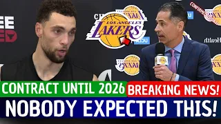 NOBODY WAS EXPECTING THIS! ZACH LAVINE ANNOUNCED FOR THE LAKERS! PELINKA CONFIRMED! LAKERS NEWS!