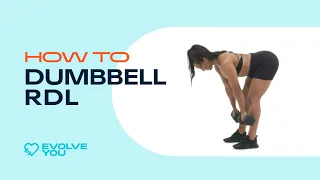 How to Dumbbell RDL with Danyele Wilson