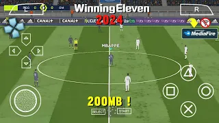 Main Winning Eleven 2024 PPSSPP Ukuran Kecil Android Terbaru Camera PS4 & Best Graphics