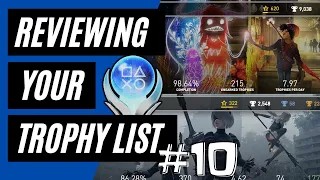 Your Playstation Trophy List Reviewed! Are You a Better Trophy Hunter Than Platinum Bro? #10