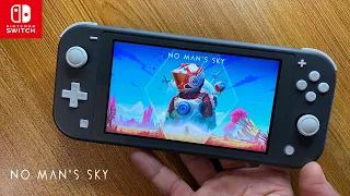 No Man’s Sky Nintendo Switch Lite Gameplay