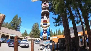 Flume Trail Incline Village, Obelisks and a Totem Pole