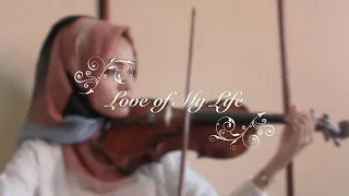 Love of My Life (Queen) Violin Cover | Azalea Charismatic #loveofmylife #bohemianrhapsody