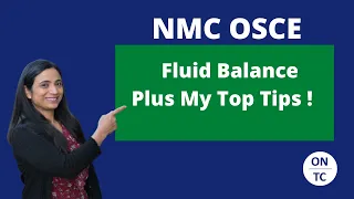 NMC OSCE Fluid Balance Station