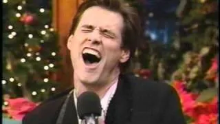 Jim Carrey sings White Christmas on the Tonight Show 1994