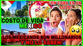 COSTO DE VIDA MEXICO🇲🇽 2023 reaction ¡Este PAÍS tiene TODO lo que NECESITAMOS🥺! Cubanas reaccionan🇨🇺