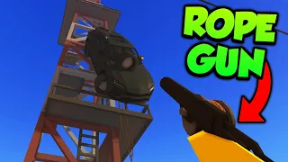 How to Find The NEW Radio Tower + Rope Gun.. (Roblox A Dusty Trip)
