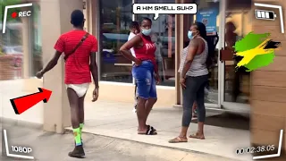 WEARING DIAPERS IN PUBLIC | Ocho Rios, Jamaica