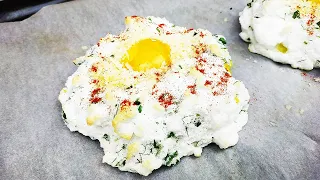 Чудо Завтрак за 10 минут из яиц. Мой муж просит готовить его каждое утро!