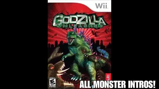 Godzilla: Unleashed All Monster Intros (With Ps4 And Original Movie Clips)