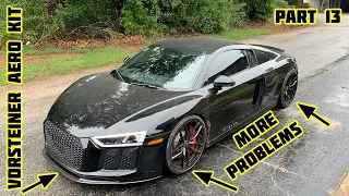 Rebuilding a Wrecked 2018 Audi R8 Part 13