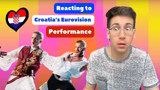REACTING TO CROATIA'S EUROVISION PERFORMANCE
