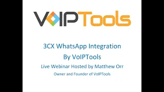 3CX Whatsapp Integration | Version 18 Service Pack 5