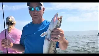 Catching GIANT Speckled Trout on Grand Isle - Unedited Live Fishing