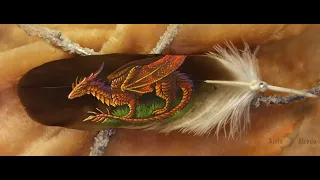 The dragon feather- Quetzalcoatl & Tezcatlipoca- light and dark- the dragon's path