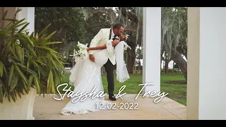 Staysha & Trey Wedding Film | Tampa Garden Club