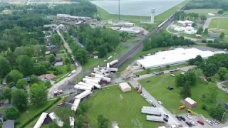 Train Derailment in Wellington, Ohio - May 28, 2019