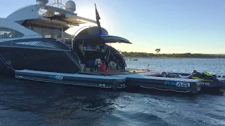 MY Parklane | FunAir Reviews | Inflatable Jet Ski Dock for yachts