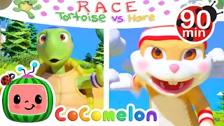 The Tortoise and the Hare | Animals for Kids | Animal Cartoons | Preschool | Learn about Animals