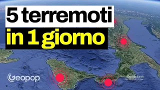 5 terremoti in Italia nello stesso giorno: vi spiego perché non sono collegati