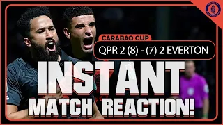 QPR 2 (8)-(7) 2 Everton | Instant Match Reaction